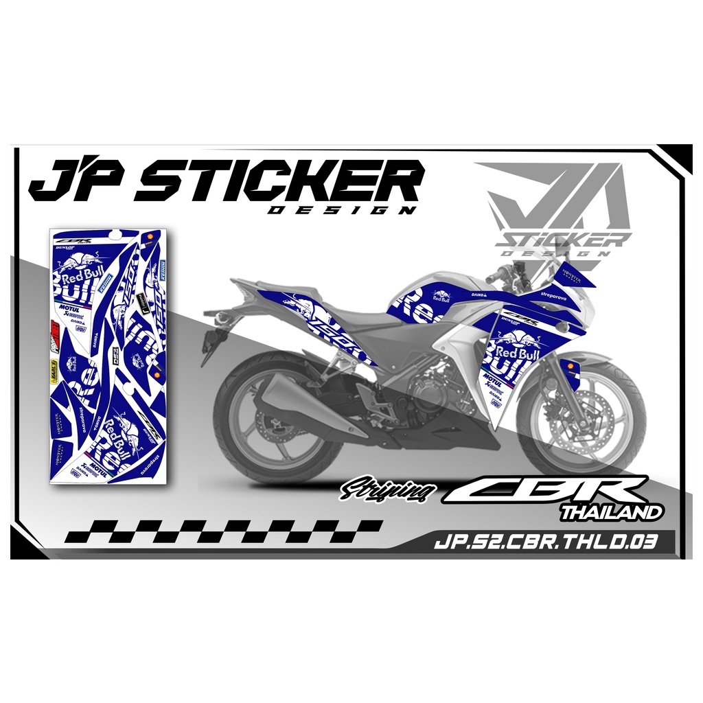 Jual CBR STICKER STRIPING CBR THAILAND - STIKER MOTOR HONDA CBR ...