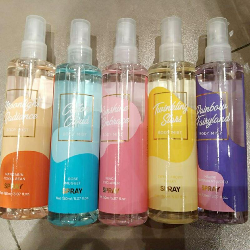 Jual MINISO Body Mist Spray 150ml / parfum badan miniso / body spray