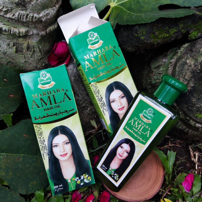 Jual Marhaba Amla Hair Oil Ori Pakistan 200ml Shopee Indonesia