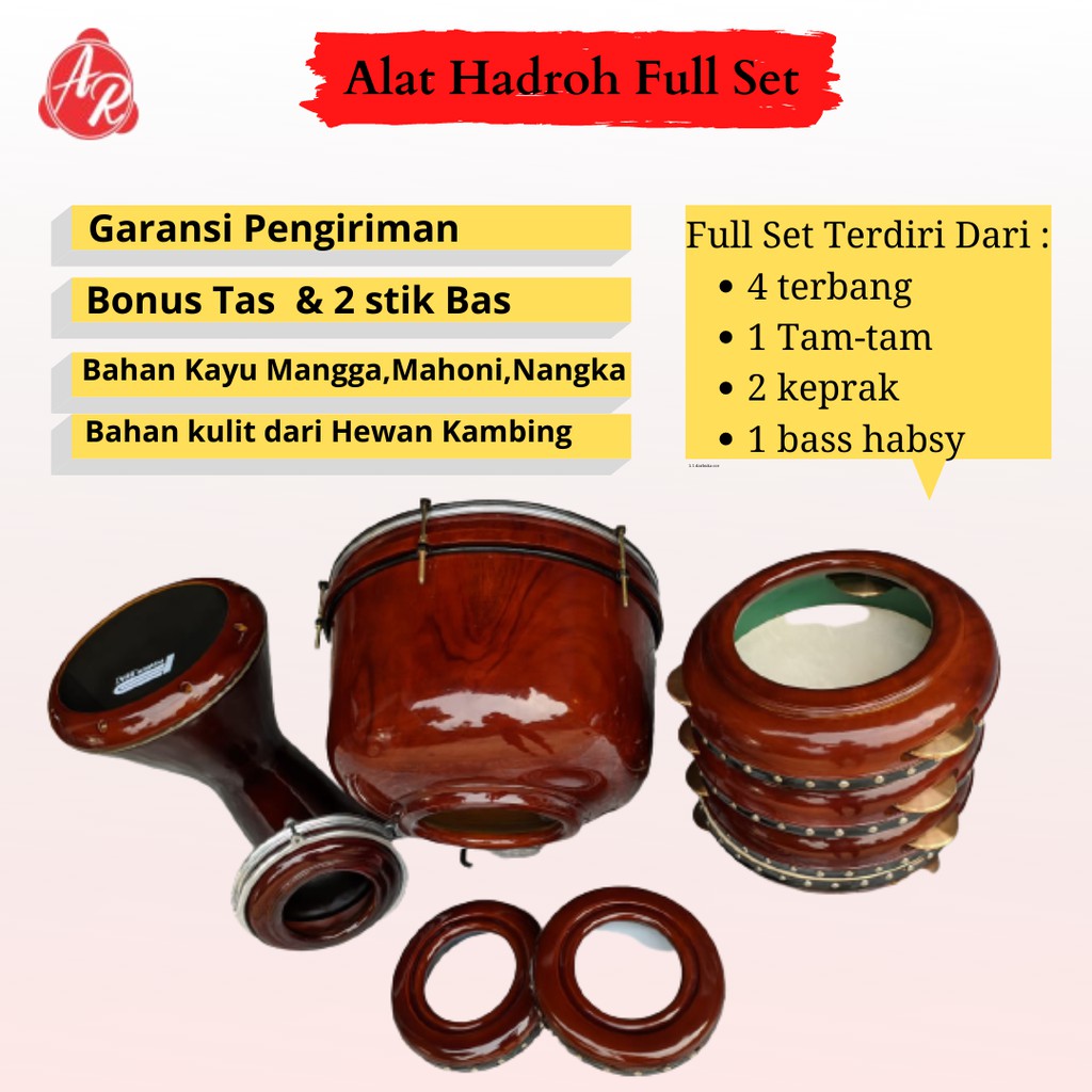 Jual Alat Hadroh Full Set Lengkap Komplit Satuan Satu Set Makassar Sulawesi Shopee Indonesia 