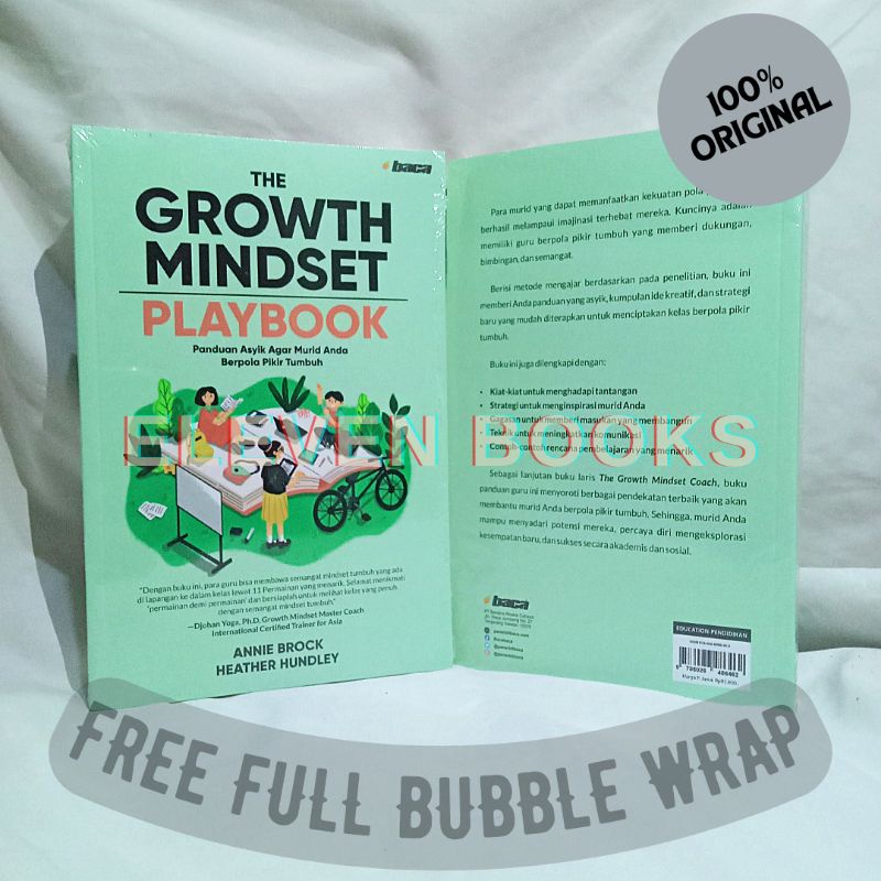 Jual The Growth Mindset Playbook - Annie Brock Dan Heather Hundley (ORI ...