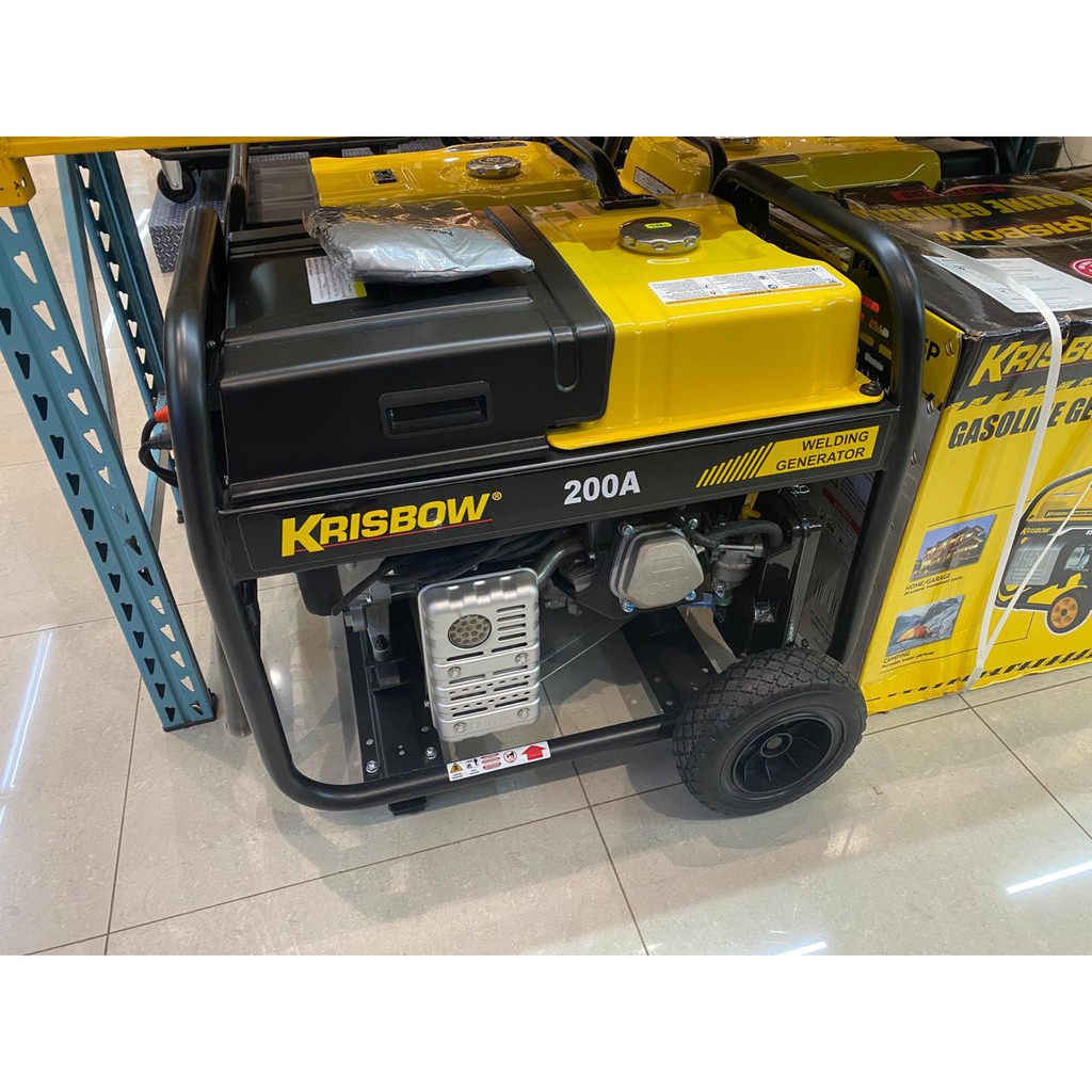 Jual Krisbow Genset Welding Bensin 5000 watt / Krisbow Genset mesin las