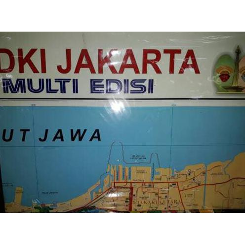 Jual Best Seller Peta Dki Jakarta Multi Edisi Lipat Shopee Indonesia