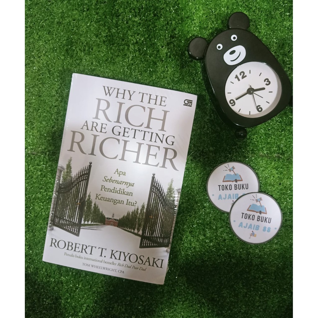 Jual Buku Why The Rich Are Getting Richer Robert T Kiyosaki Shopee