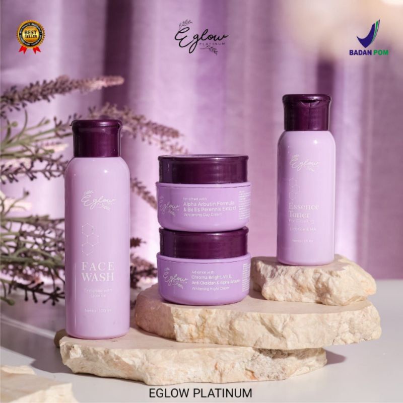 Jual EGLOW PLATINUM ORIGINAL NEW PACK | Shopee Indonesia