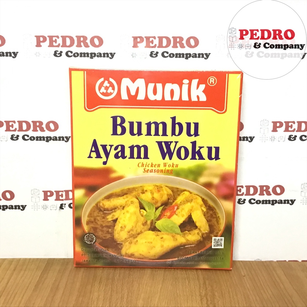 Jual Munik bumbu ayam woku 135 gram - chicken woku seasoning - instant ...