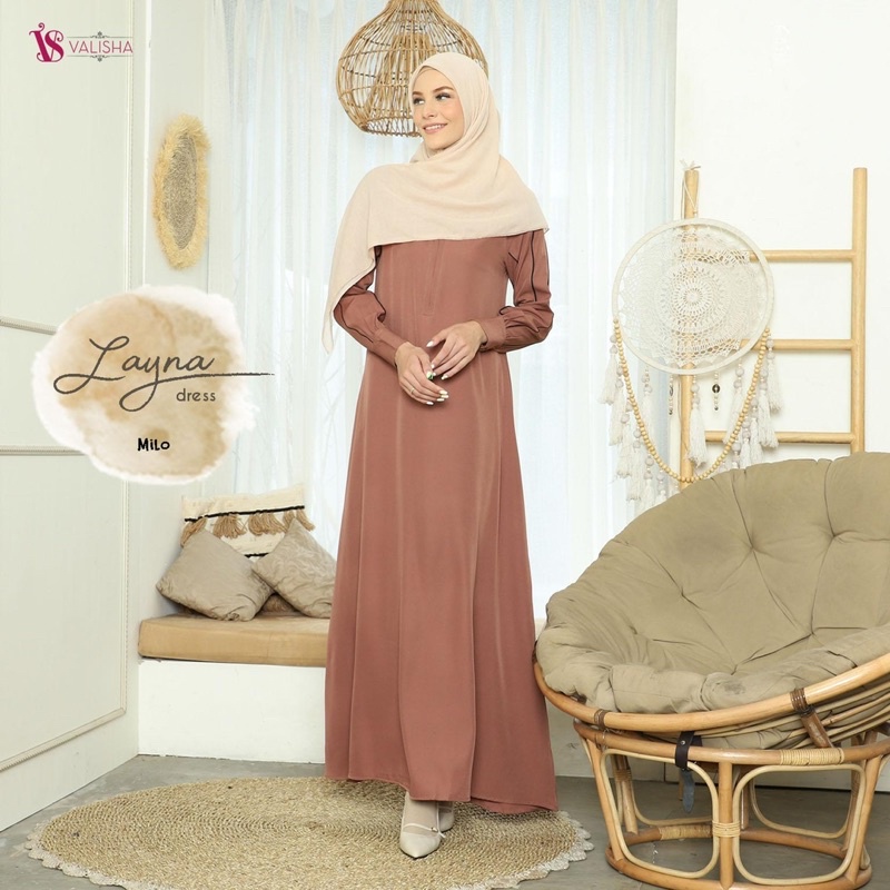 Jual Layna Dress by Valisha | Shopee Indonesia