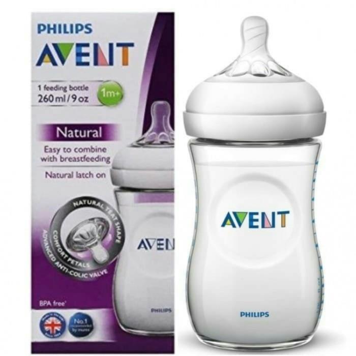 Jual Botol / Philips Avent Bottle Natural 260Ml Botol Susu Bayi 260Ml ...