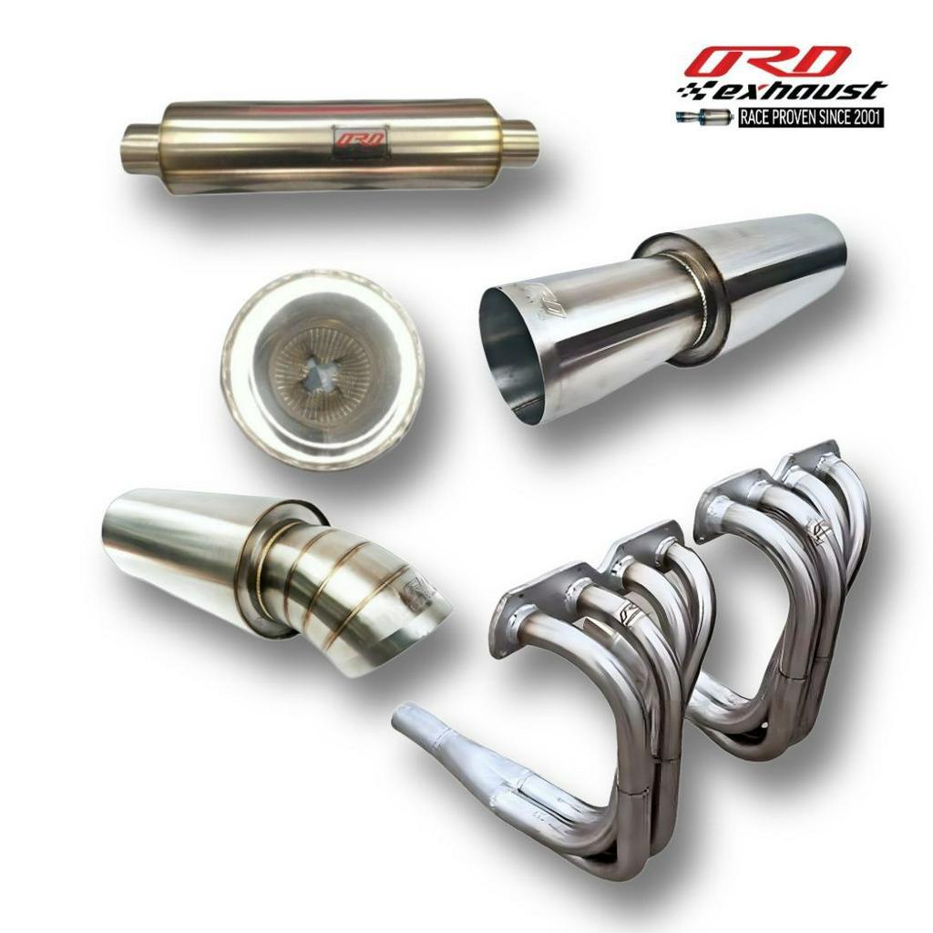 Jual ORD Fullset Header Resonator Muffler V2s V2plus Racing Exhaust ...