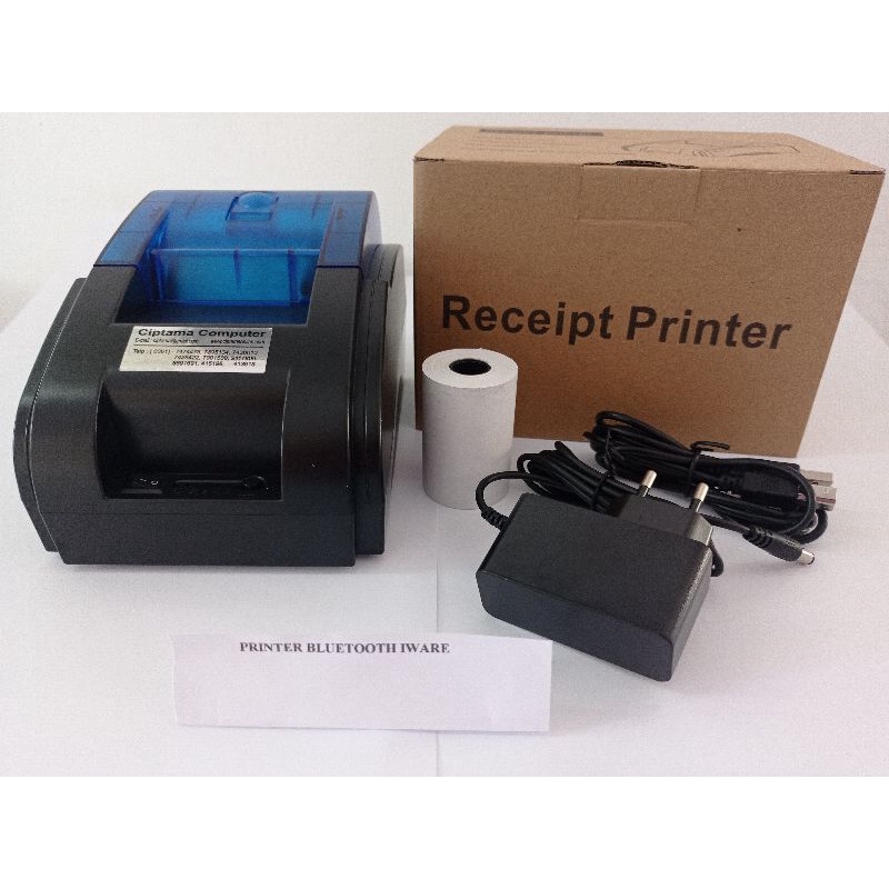 Jual Mini Printer Thermal Bluetooth Usb Iware Rpp N Ppob Rj