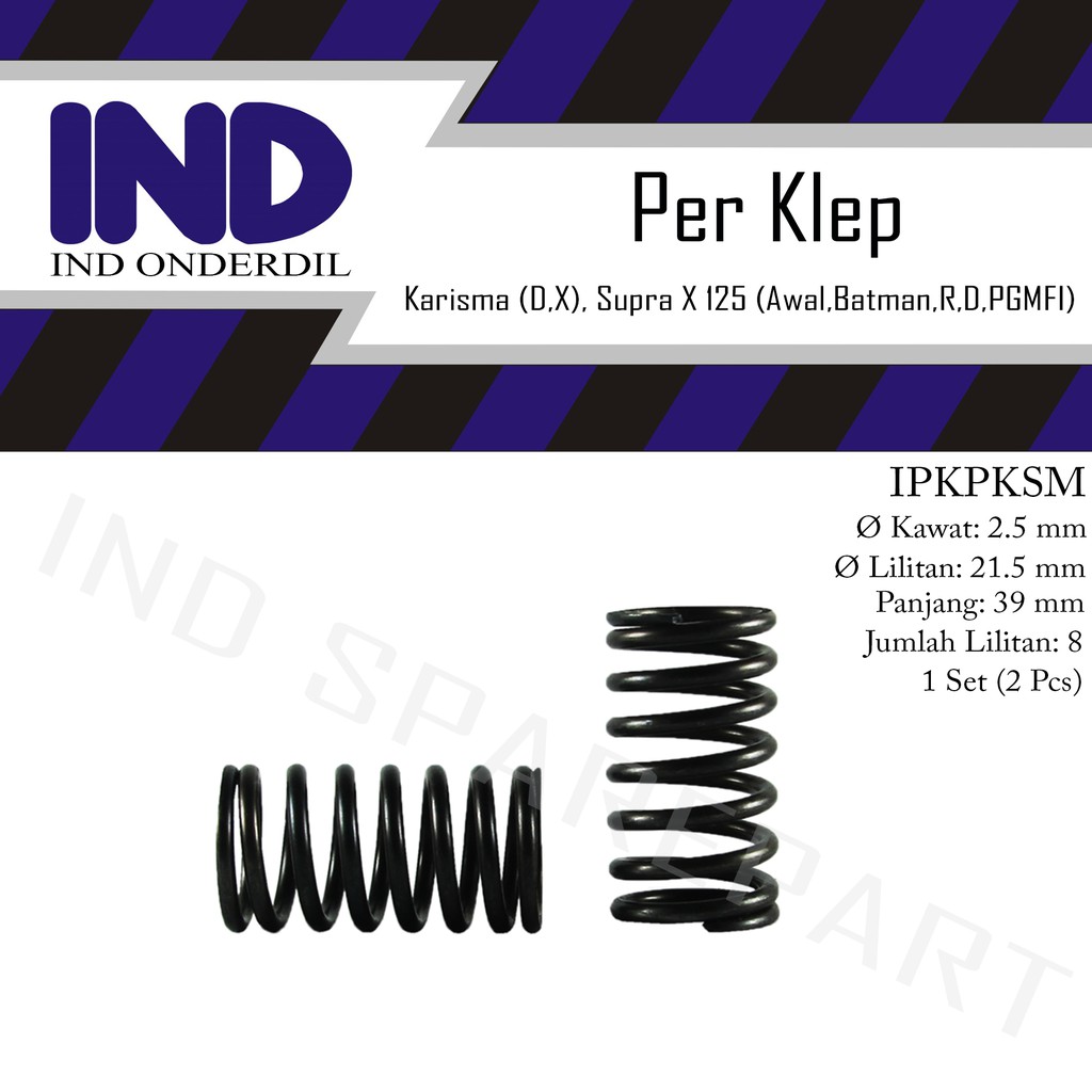 Jual Per Peer Pir Klep Kelep Valve In Ex Set Karisma D Kharisma X