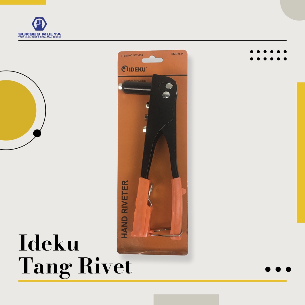 Jual Ideku Tang Rivet Murah Tang Ripet Hand Riveter Murah Shopee