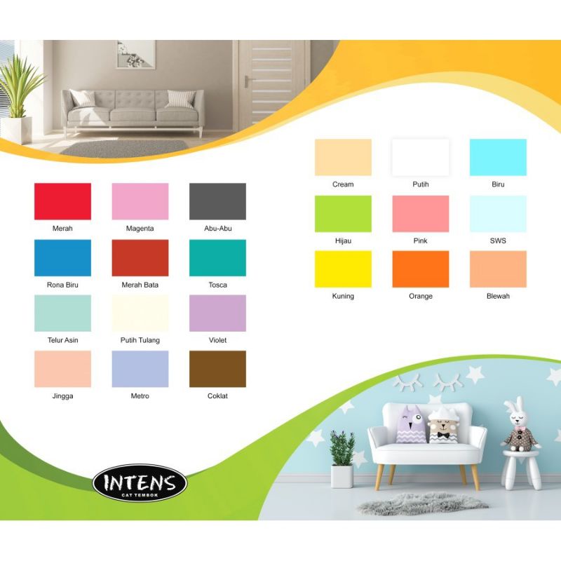 Jual Cat Intens 5 Kg (Cat Tembok Murah) Shopee Indonesia