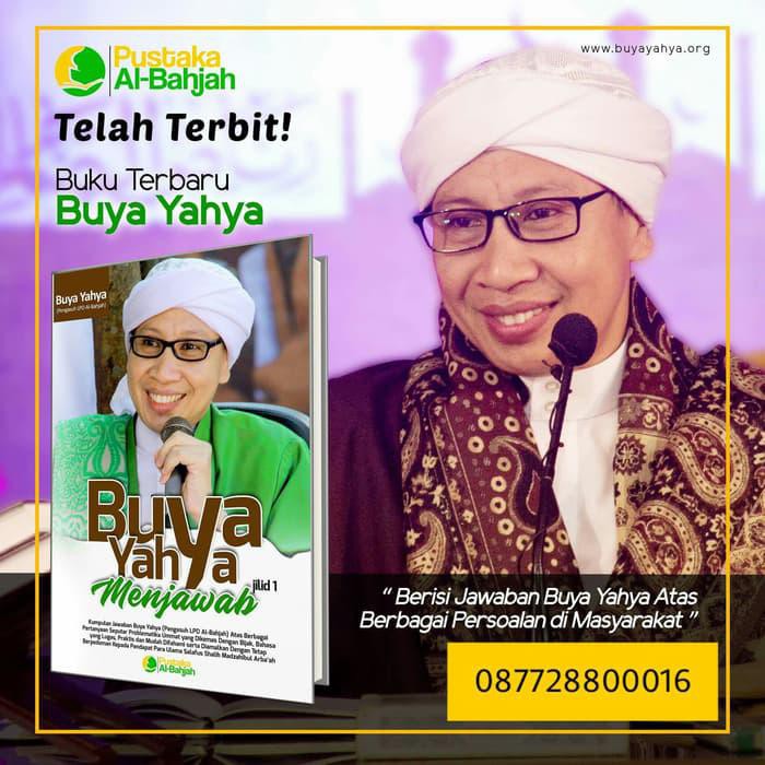 Jual Buku Original Buya Yahya Menjawab Shopee Indonesia