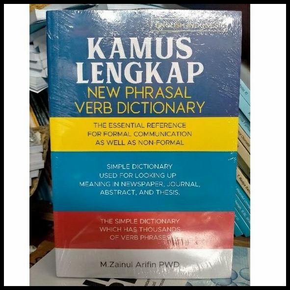 Jual Kamus Lengkap New Phrasal Verb Dictionary (English Indonesia) Shopee Indonesia