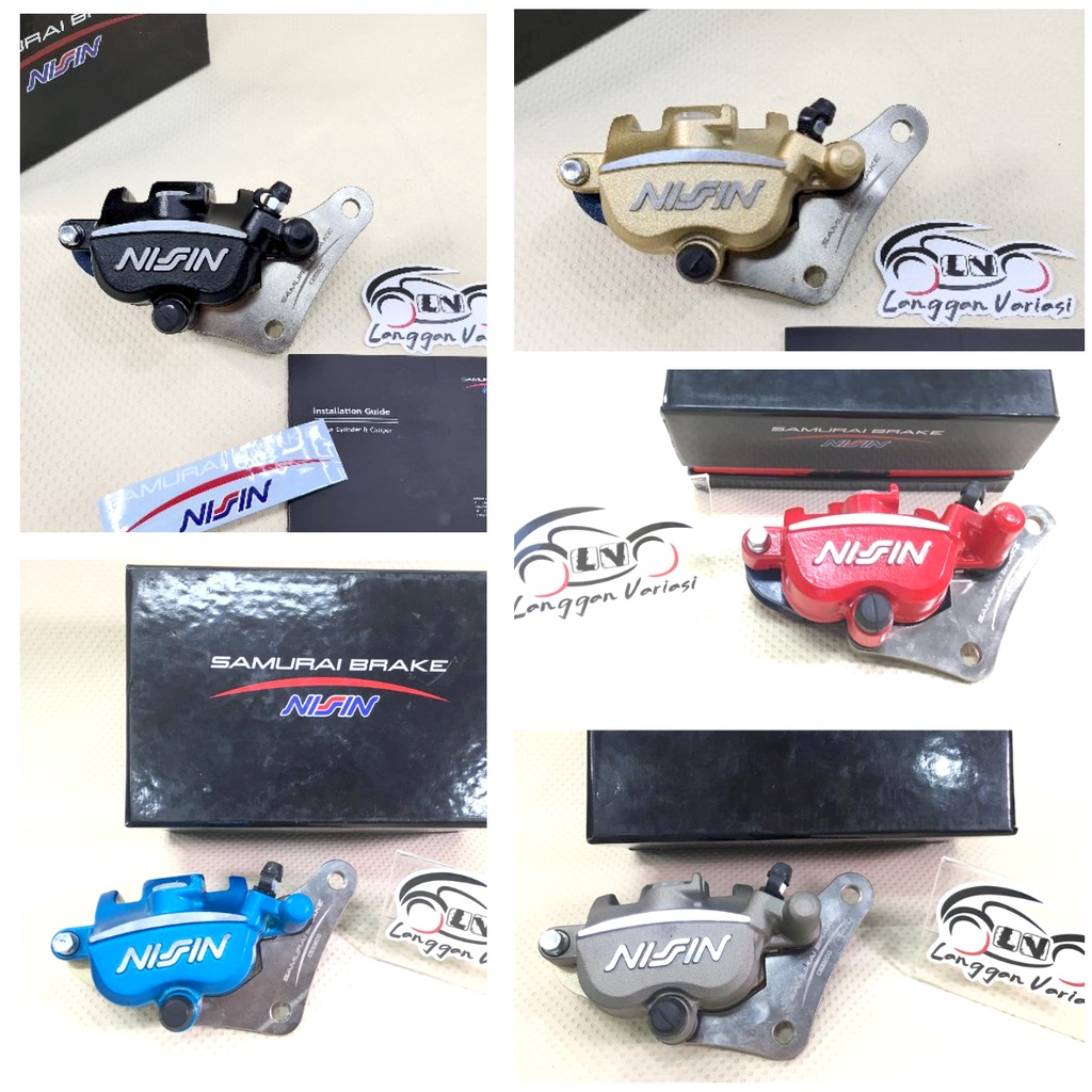 Jual Kaliper Caliper Rem Cakram Nisin Nissin Samurai Brake NMAX Aerox ...