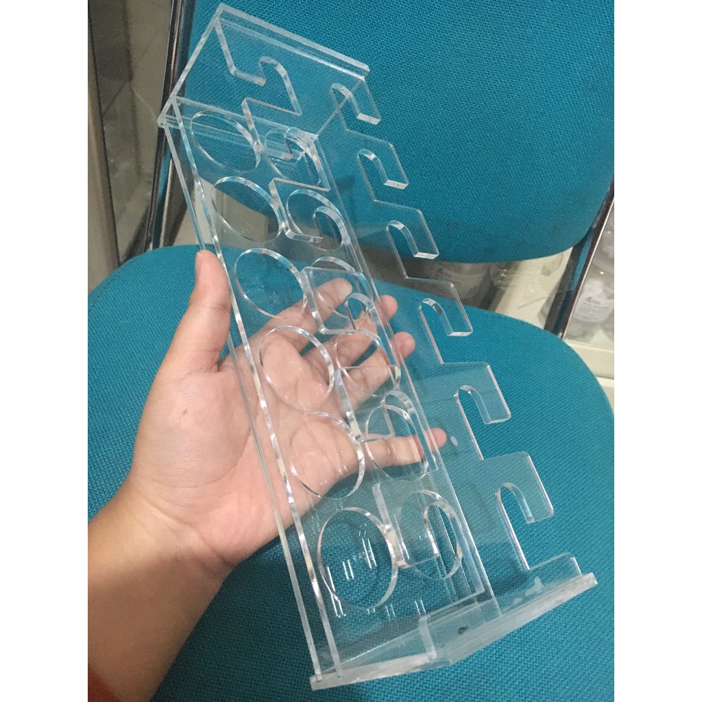 Jual Rack for volumetric flask cap. 10ml x 12 holes Shopee Indonesia
