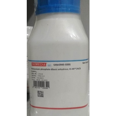 Jual Di-Potassium Hydrogen Phosphate 500 Gram, ACS #K2HPO4 #Kalium ...