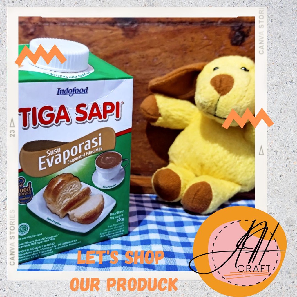 Jual Susu Evaporasi Tiga Sapi 500 Gr Shopee Indonesia