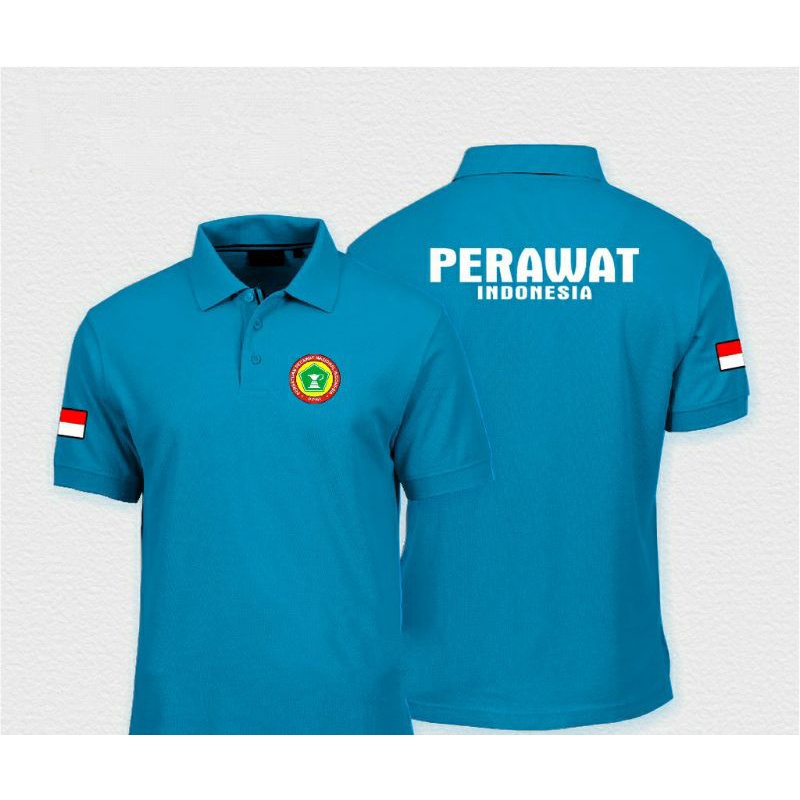 Jual Polo Perawat Indonesia Baju Kerah Perawat Indonesia Baju Posyandu Polo Nurse Shopee