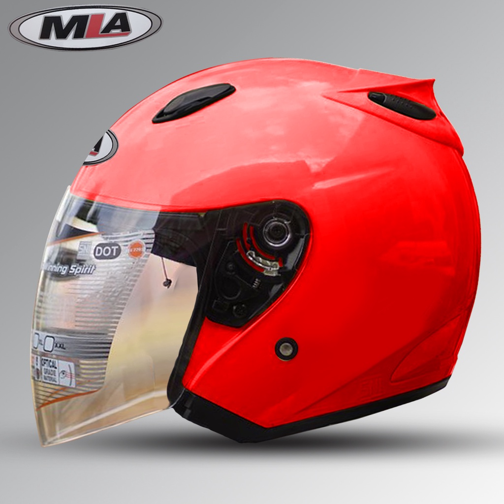 Jual Helm Half Face Dewasa Ink Centro Solid Helm Sni Untuk Pria Dan