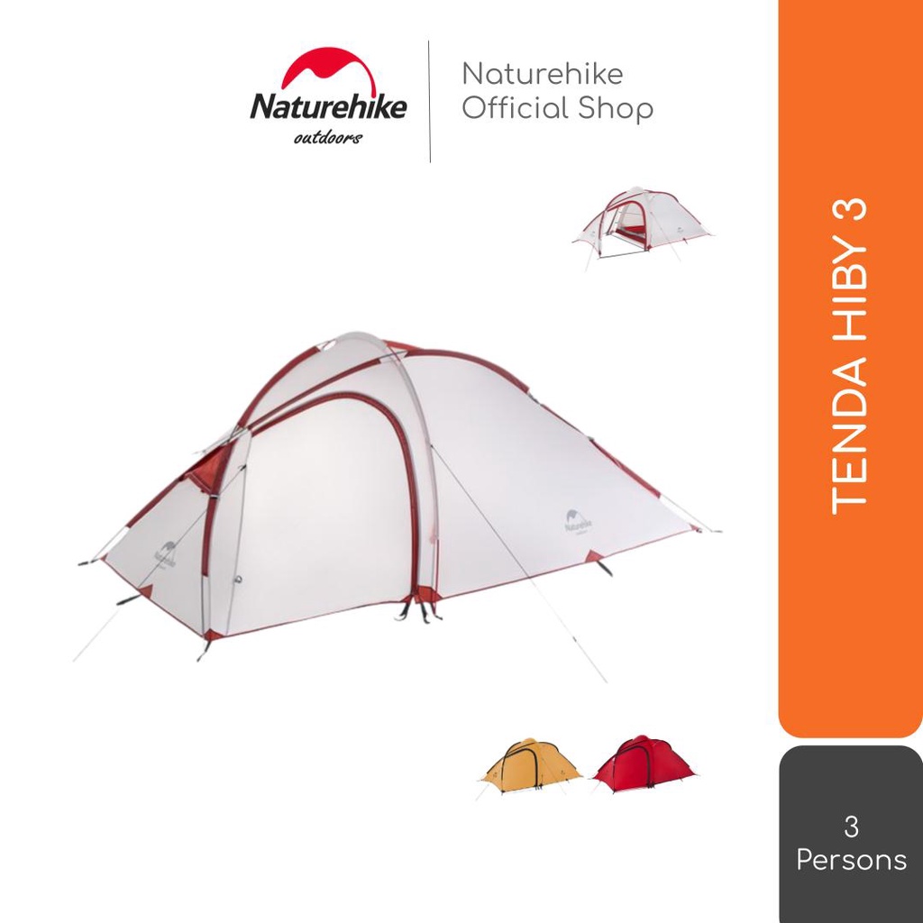Naturehike Tenda Da Trekking Ultraleggera - 2 Posti, Impermeabile, Antizanzare, Con Aste In Alluminio, 0,98 Kg - 3