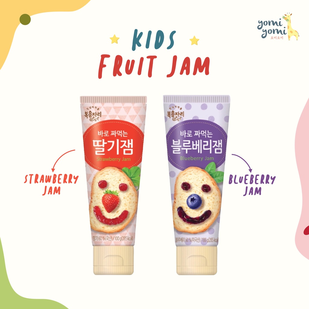 Jual Fruit Jam / Strawberry Jam / Blueberry Jam / Selai Roti / Kids Jam ...