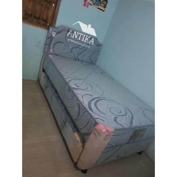 Jual Springbed Sorong Central Kain Knitting ( Pre order ) | Shopee ...