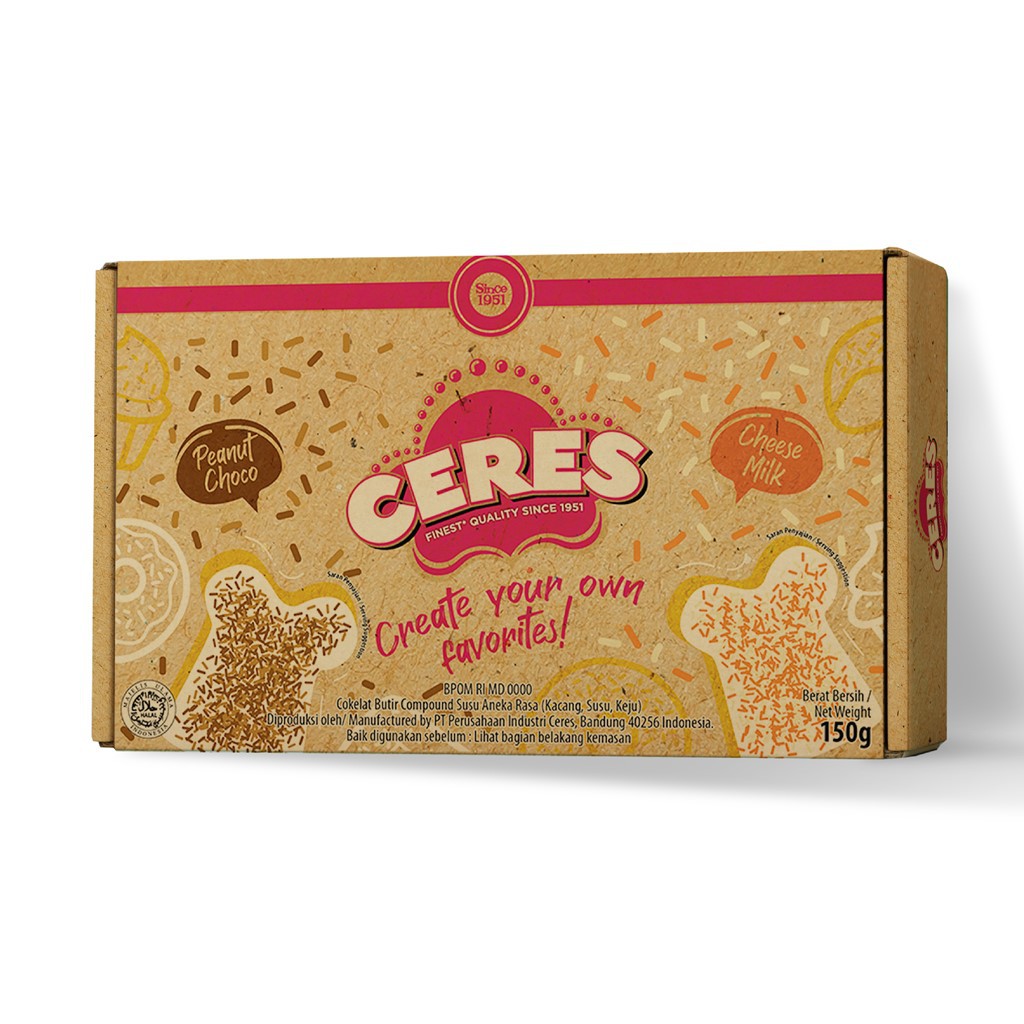 Jual Ceres Meises Mix Pack Choco Peanut & Cheese Milk (75g x 2pcs ...