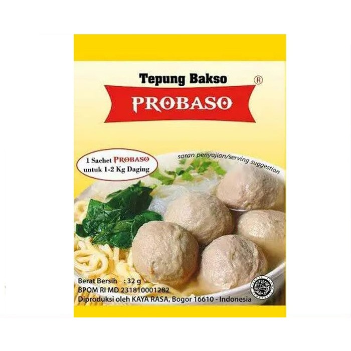 Jual Tepung Bakso Probaso Kuning Shopee Indonesia