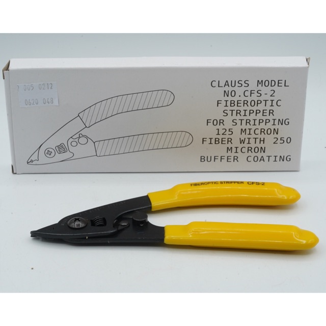Jual CFS-2 Fiber Optic Stripper Dual Port for stripping 125 micron ...