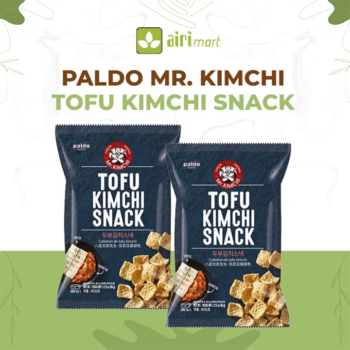 Jual Paldo Mr. Kimchi Tofu Kimchi Snack 60 gr Keripik Tahu rasa Kimchi