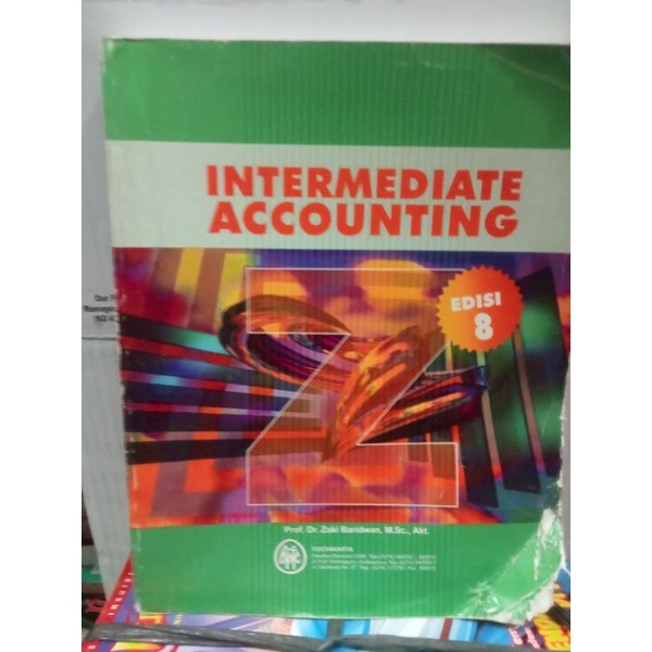 Jual Buku Intermediate Accounting Edisi Kedelapan Pengarang Profesor Dr ...