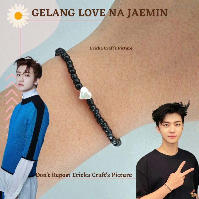 Gelang idol korea / Kpop idol bracelet (Jaemin NCT)