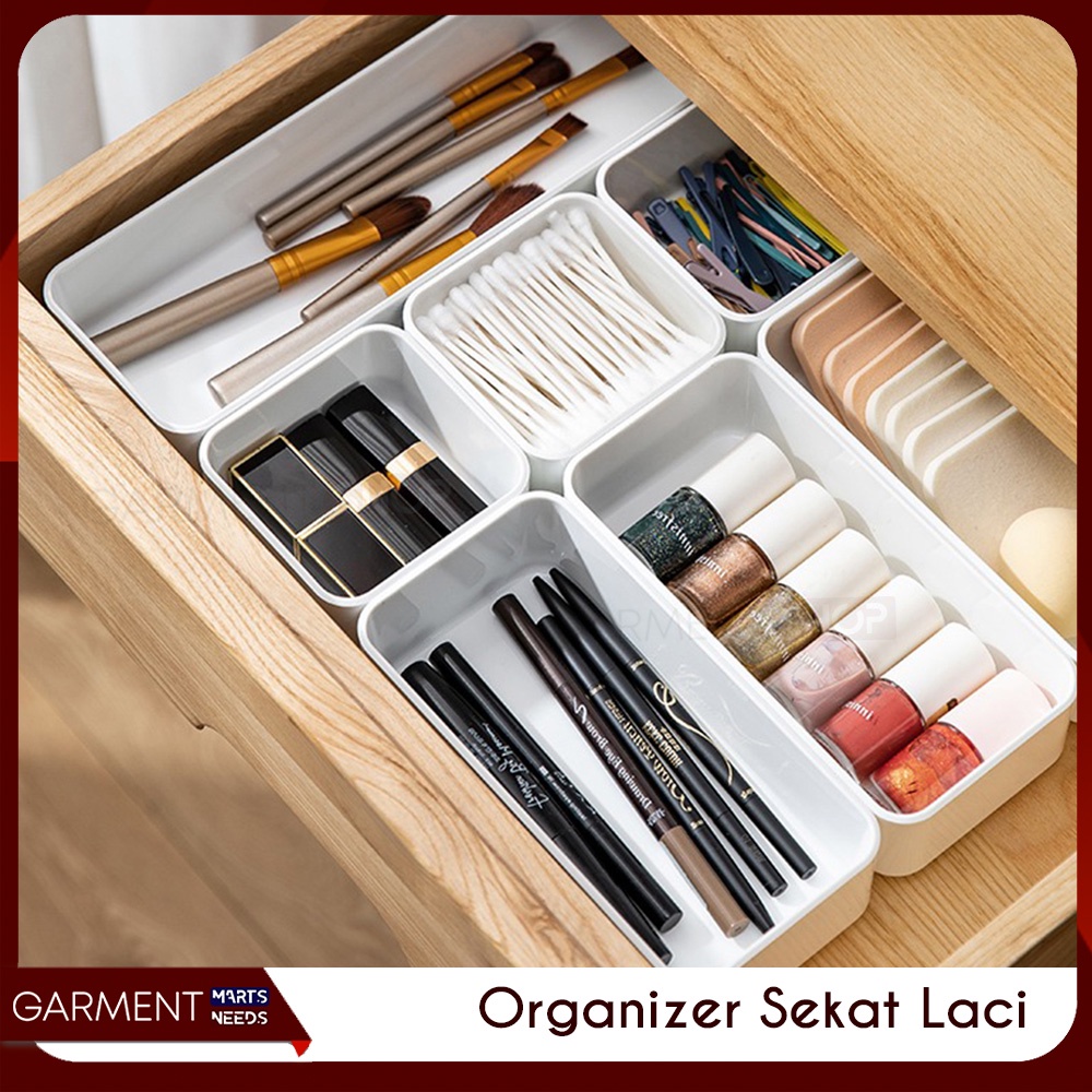 Jual Sekat Laci 8in1 Kotak Tempat Penyimpanan Makeup Pensil Bolpen ...