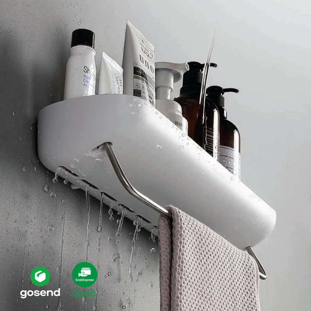 Jual Rak Gantung Kamar Mandi Organizer Storage Rack | Shopee Indonesia