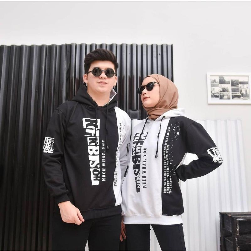 JAKET HOODIE COUPLE KFK VK BELI 1 GRATIS 1