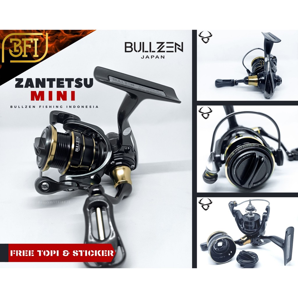 Jual Zantetsu Reel Pancing Bullzen Fishing 500-8000 - 500 - Kota Surabaya -  Bullzen Indonesia Official