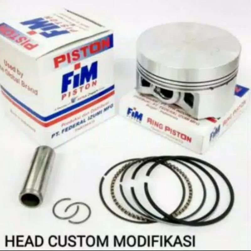 Jual piston fim ukuran 70 pen 15 dan klep ukuran 34 29 batang 5mm
