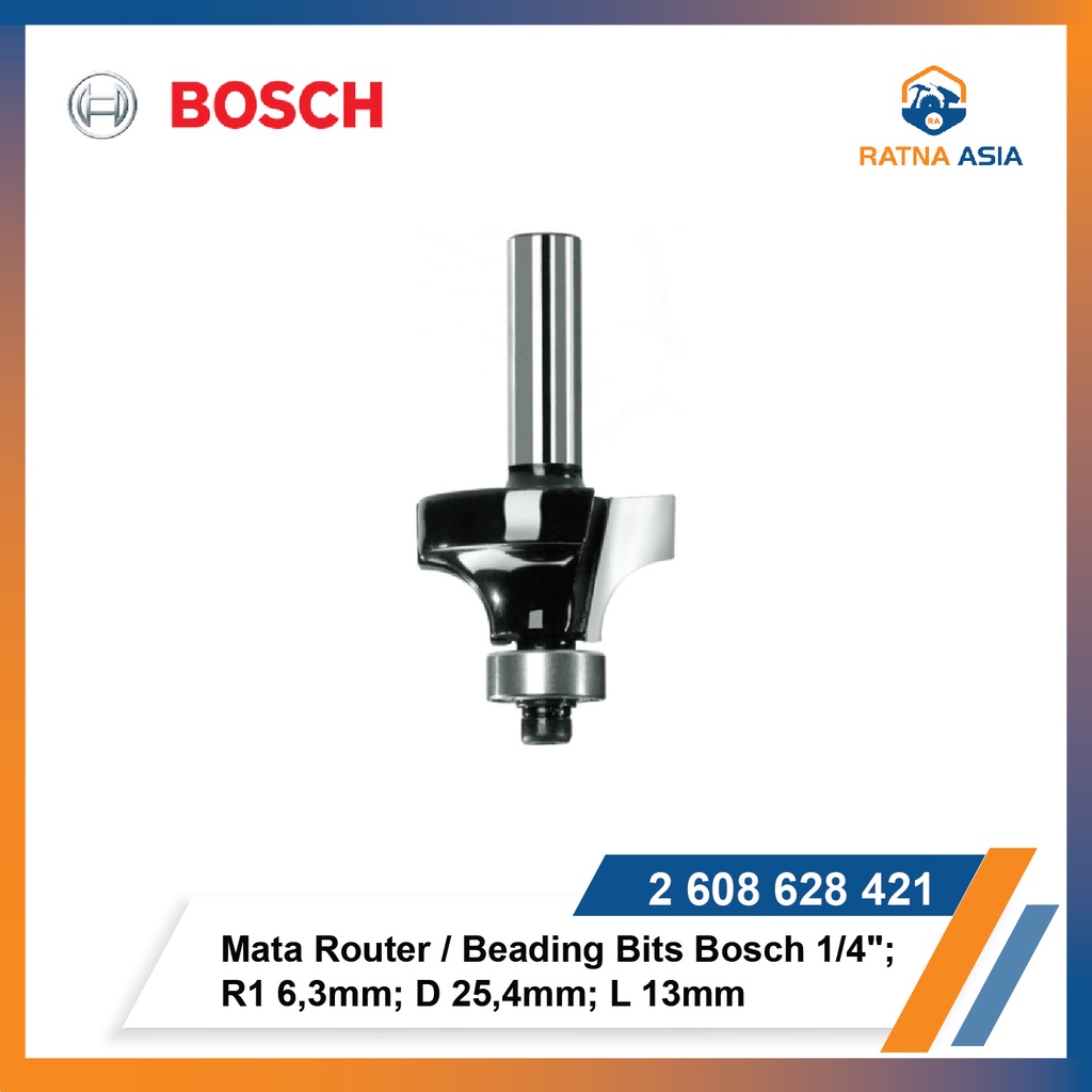 Jual Mata Router / Beading Bits Bosch 1/4
