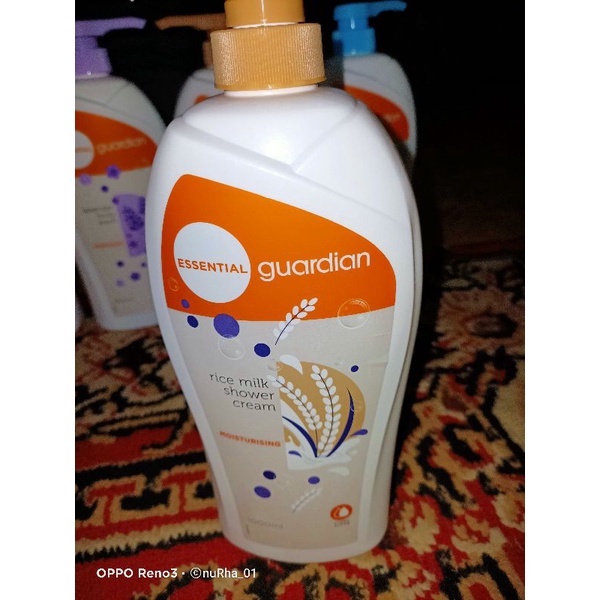 Jual Guardian shower cream 1000ml, Guardian body wash 1 Liter | Shopee ...