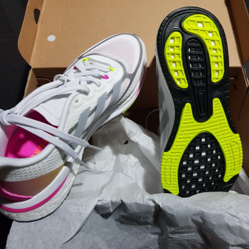 Jual Adidas Women Supernova+ Running Shoes White | Shopee Indonesia