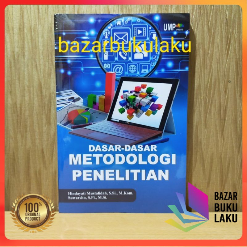 Jual BUKU ORI Dasar - Dasar Metodologi Penelitian Hindayati Mustafidah ...