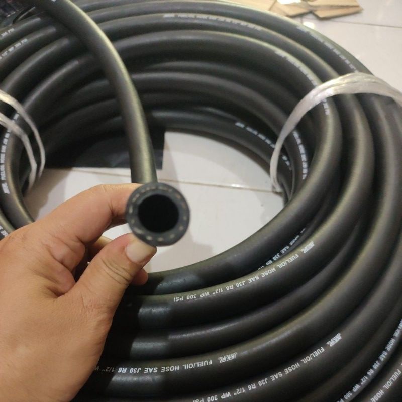 Jual selang bensin solar oil NCR fuel hose SAE j30 R6 1/2, (ID 12,7mm