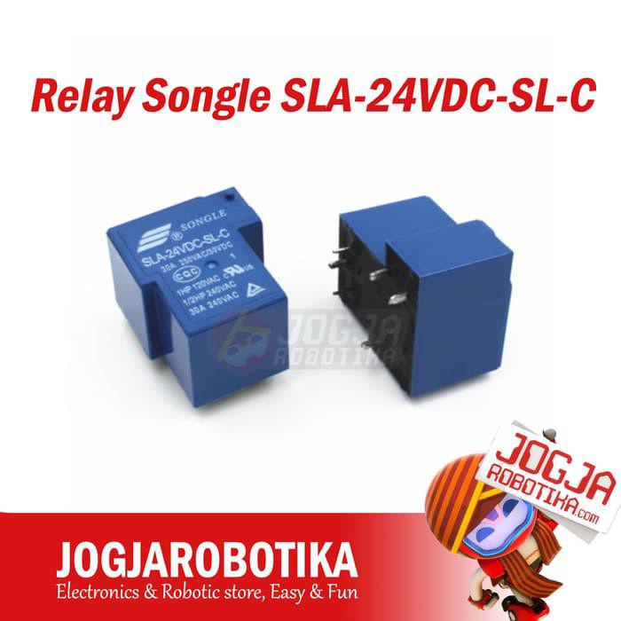 Relay SLA 24VDC SL A, 24V DC/250V AC 30A