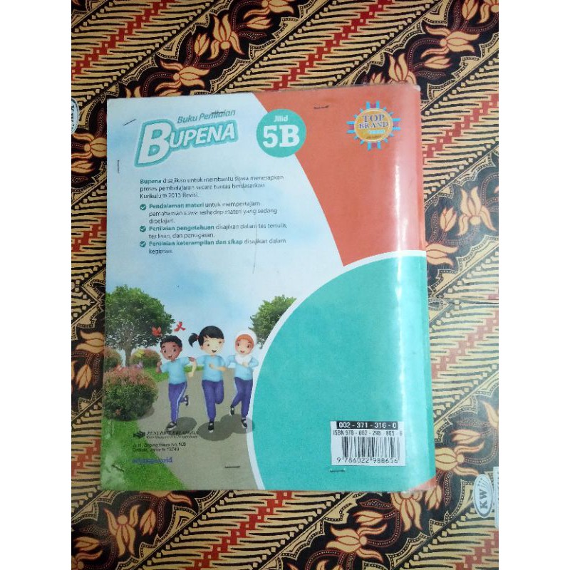 Jual BUKU BUPENA 5B SD ERLANGGA | Shopee Indonesia