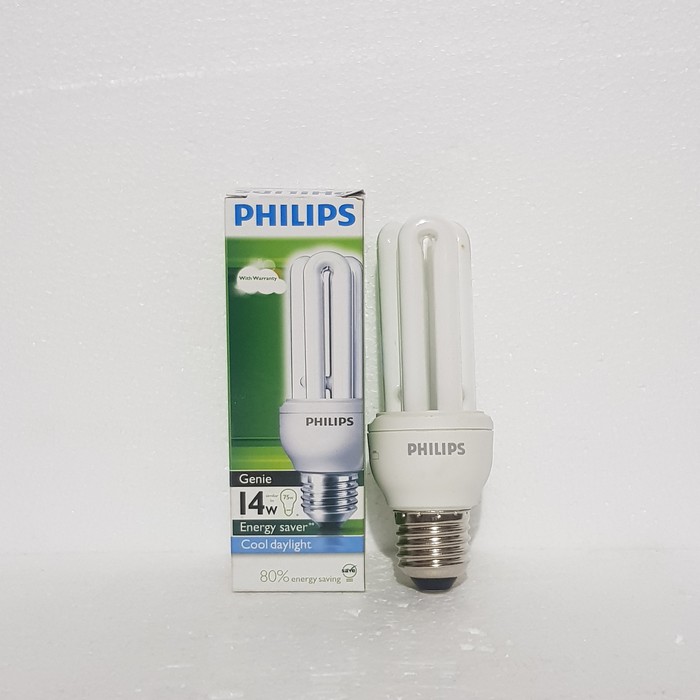 Jual Bohlam Lampu Philips Genie 14Watt / 14 W / 14W Cool DayLight E27 ...