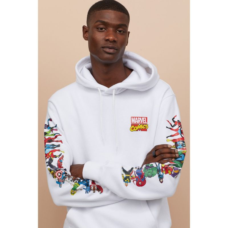 Marvel comics hoodie h&m deals