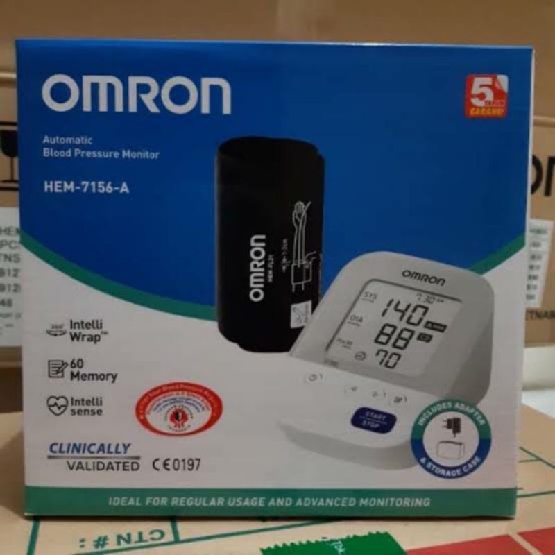 Jual OMRON HEM 7156-A TENSIMETER DIGITAL (ADAPTOR) | Shopee Indonesia