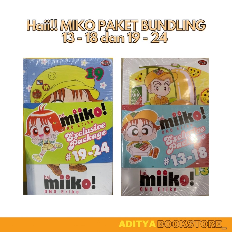 Jual PAKET HAI, MIKO VOL 13-18 dan 19-24 | Shopee Indonesia